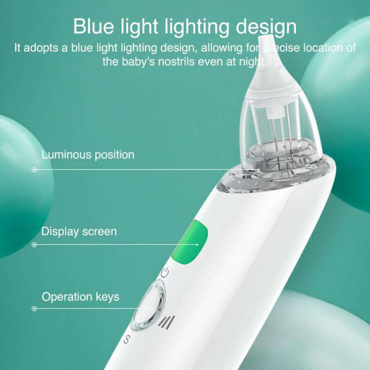 FY-B202 Baby Electric Nasal Aspirator Nose Cleaner(White)
