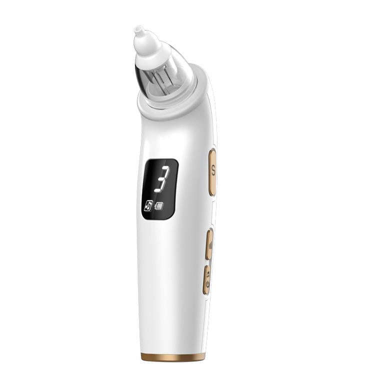 FY-B203 Baby Electric Nasal Aspirator Baby Nose Cleaning Device, EU Plug(White)