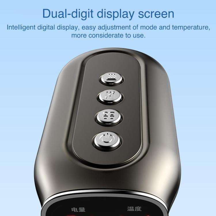 WG-JB-701 Home Portable Airbag Heating Leg Massager, Style:Remote Control Version Dual