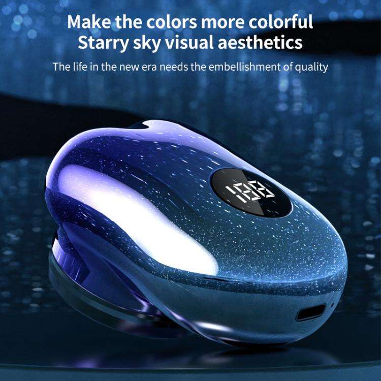 WG-P10X Portable Rechargeable LED Digital Display Electric Shaver(Silver)