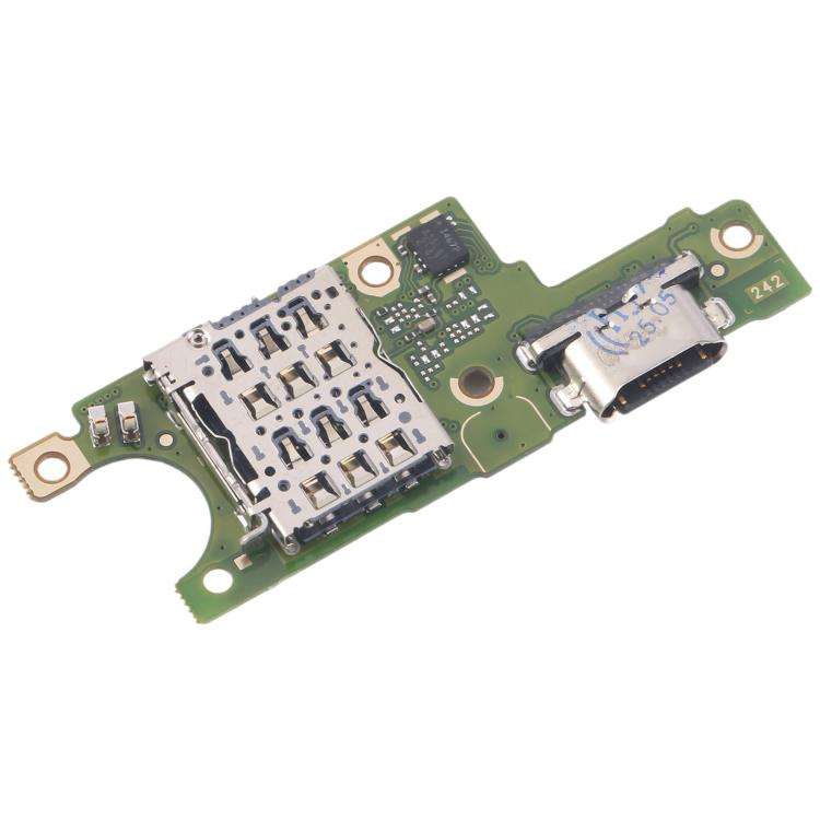 For vivo Y300 5G V2435 Charging Port Board With SIM Card Holder Socket, Not Supporting Fast Charging