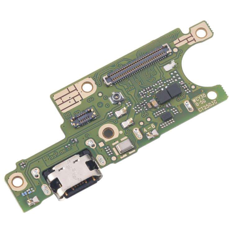 For vivo Y300 5G V2435 Charging Port Board With SIM Card Holder Socket, Not Supporting Fast Charging