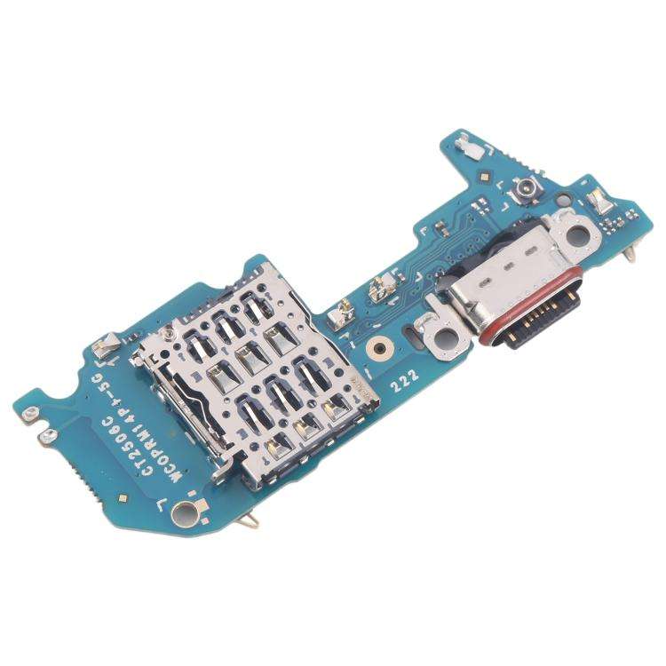 For Realme 14 Pro+ 5G RMX5051 Charging Port Board With SIM Card Holder Socket, Not Supporting Fas...