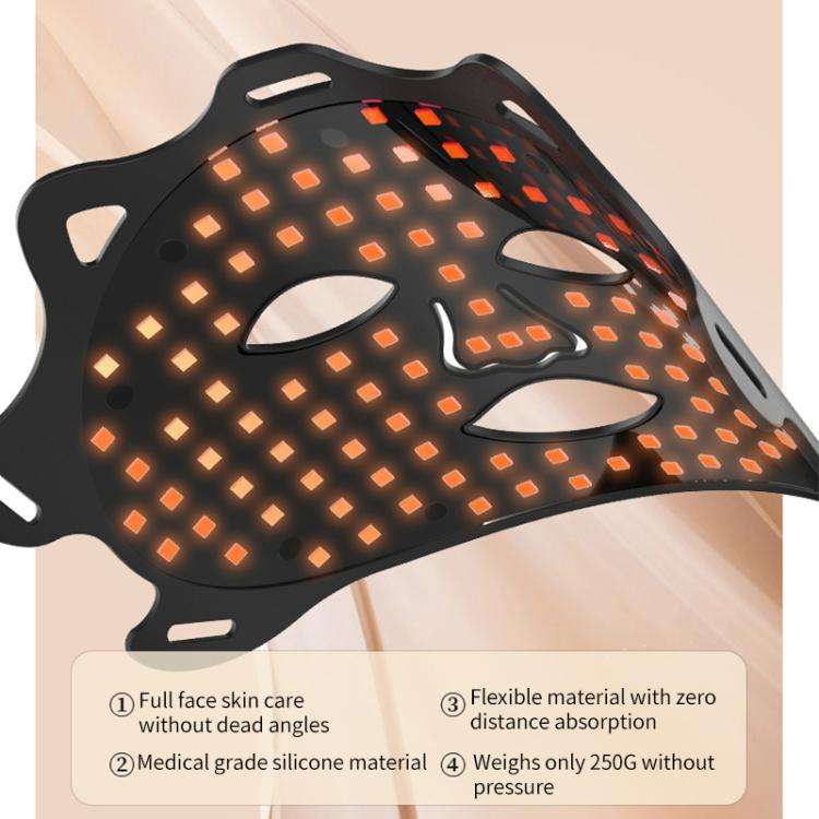 WG-SP-1103 LED Colorful Photon Rejuvenation Mask Facial Beauty Instrument, Regular, Plug:EU Plug(...