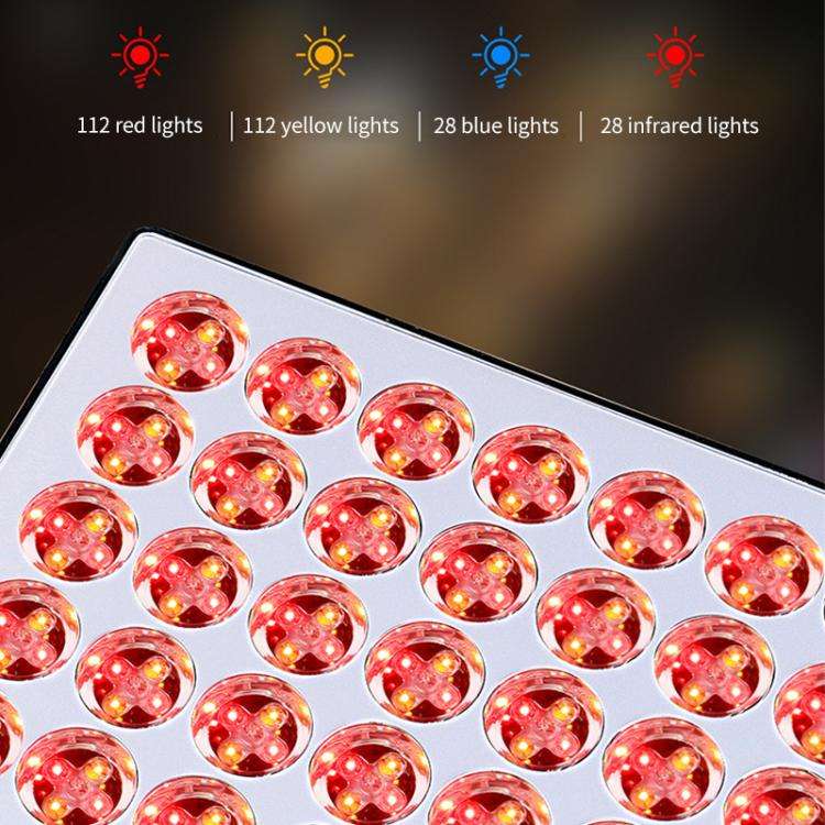 WG-YM-8005 280 LED Lamp Beads Beauty Device Photon Rejuvenation Instrument, EU Plug(White)