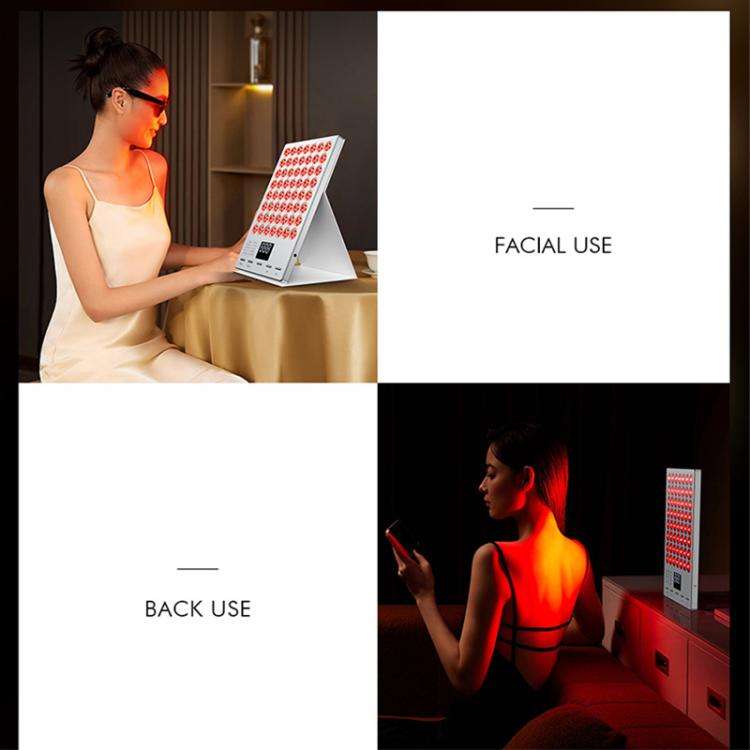 WG-YM-8005 280 LED Lamp Beads Beauty Device Photon Rejuvenation Instrument, EU Plug(White)