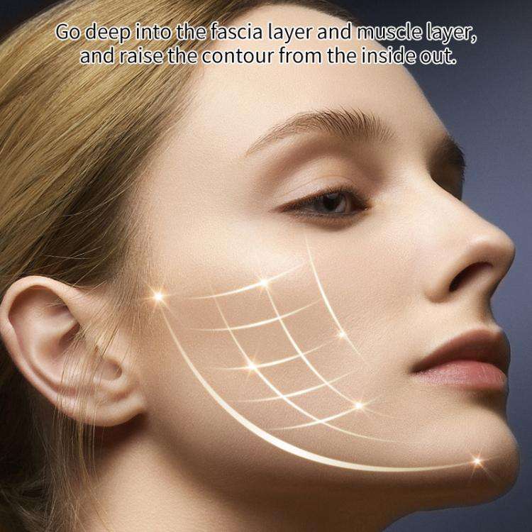 WG-XYX-018 Colorful RF Beauty Instrument Face Neck Lifting Essence Introducer(Gradient Color)
