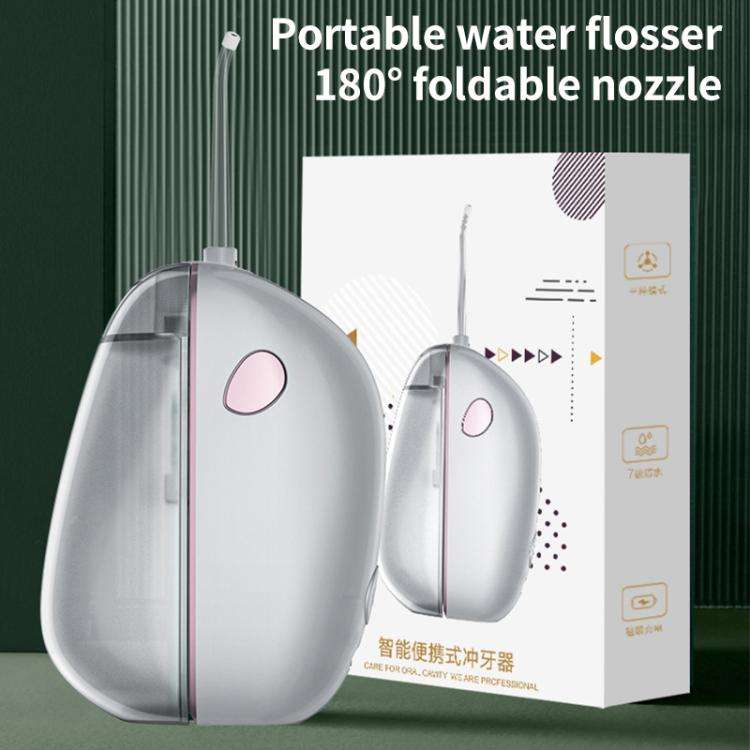 FY-B301 Portable Folding Smart Water Flosser, 120ml Water Tank(Black)
