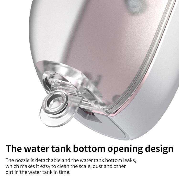 FY-B301 Portable Folding Smart Water Flosser, 120ml Water Tank(Black)