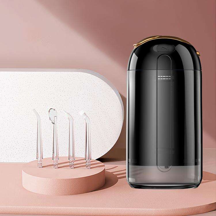 FY-B302 Smart Oral Teeth Irrigator Portable Retractable Electric Water Flosser, 200ml Water Tank(...