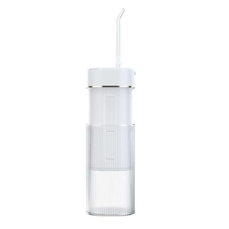 WF-B309 Retractable Electric Water Flosser Portable Oral Irrigator, 190ml Water Tank(White)