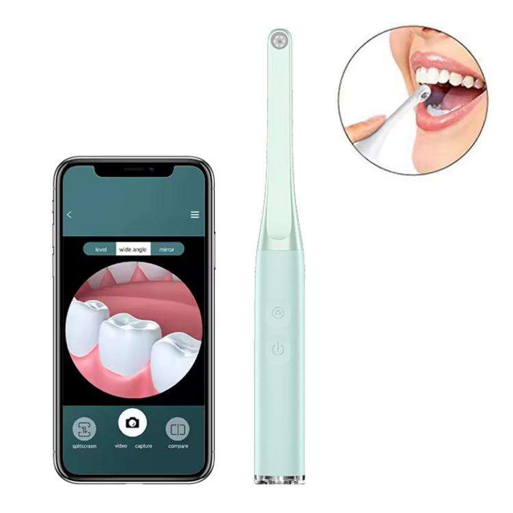 FY-B800 Visual Oral Observation Instrument Wireless WiFi HD Oral Endoscope(Green)