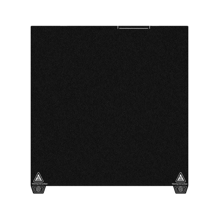 3D Printer Build Plate Spring Steel Sheet For Creality K2 Plus, Style:Black / Double-sided PEI Co...