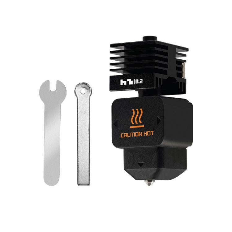 3D Printer Removable Nozzle Hot End For Bambu Lab H2D, Style:0.2mm Stainless Steel