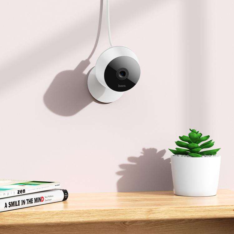 hoco D3 3MP 2.4G WiFi Indoor Card HD Camera(UK Plug)