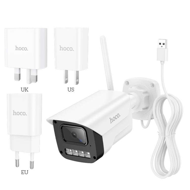 hoco D4 2MP 2.4G WiFi IP65 Outdoor HD Bullet Camera(US Plug)