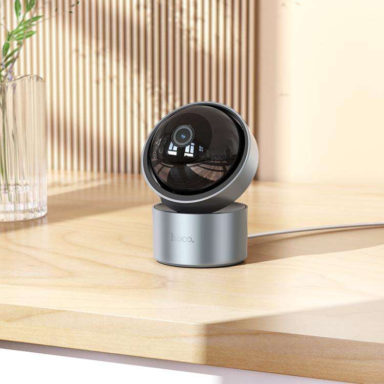 hoco D5 3MP 2.4G WiFi IP54 Indoor PTZ HD Camera(US Plug)