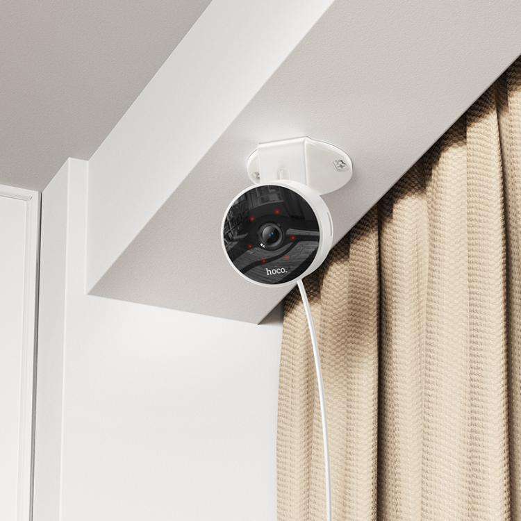 hoco D7 4MP 2.4G WiFi IP54 Indoor Card HD Camera(EU Plug)