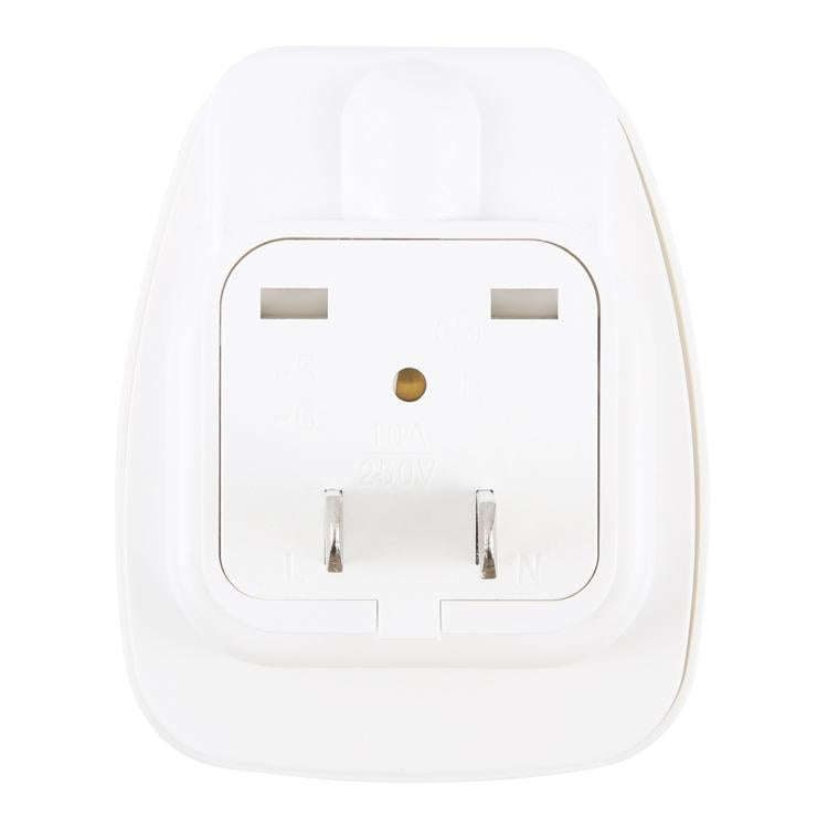 WSA-6 US / JP Plug Global Travel Universal Adapter with Safety Shutter(White)