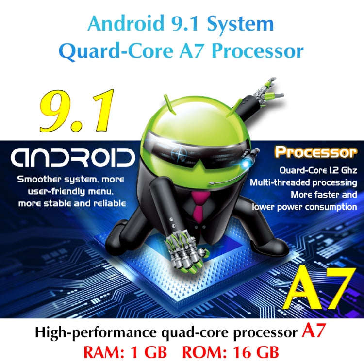 9.7 inch Vertical Screen 2.5D Glass Car Android Universal Player Navigator MP5 Integrated Machine...