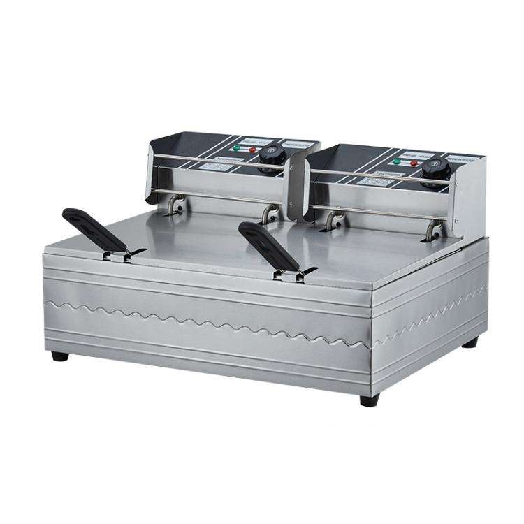 Multifunctional Commercial Stainless Steel Thick Electric Fryer Electric Boiler, Single Cylinder ...