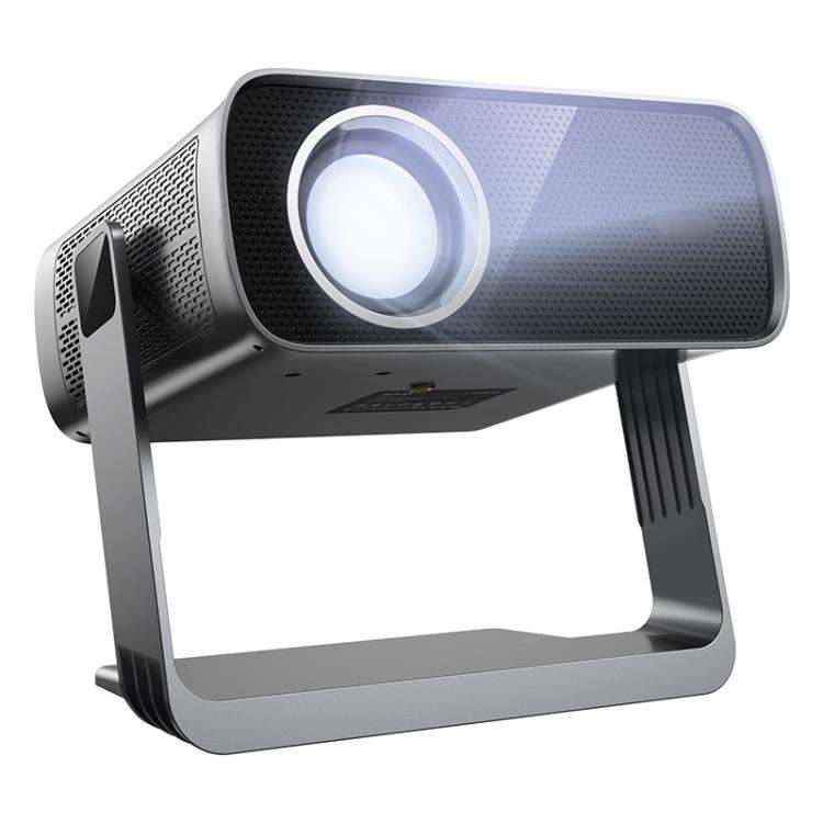 hoco DT5 1920x1080P 270ANSI Smart Electric Focus Projector Android Version, US Plug(Metal Grey)