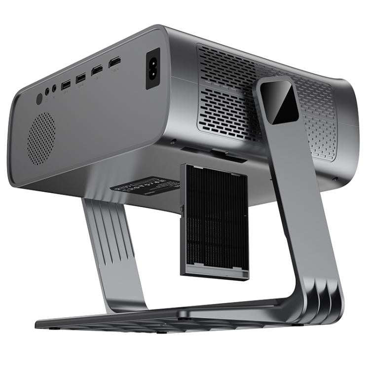hoco DT5 1920x1080P 270ANSI Smart Electric Focus Projector Android Version, US Plug(Metal Grey)