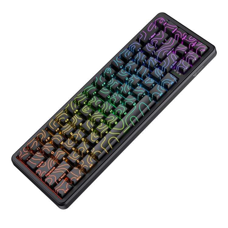 ONIKUMA G67 67-key RGB Wired Magnetic Axis Mechanical Gaming Keyboard(Black)