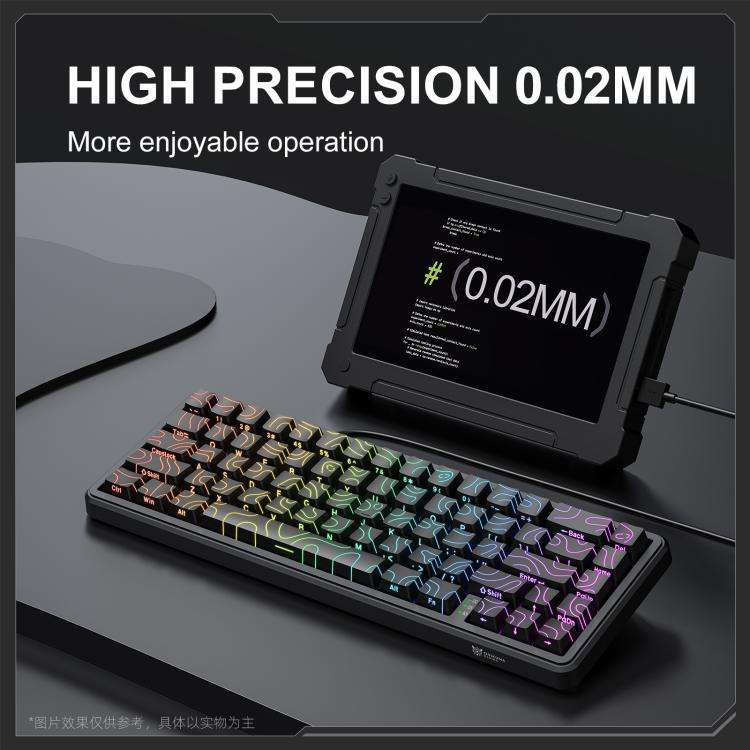 ONIKUMA G67 67-key RGB Wired Magnetic Axis Mechanical Gaming Keyboard(Black)