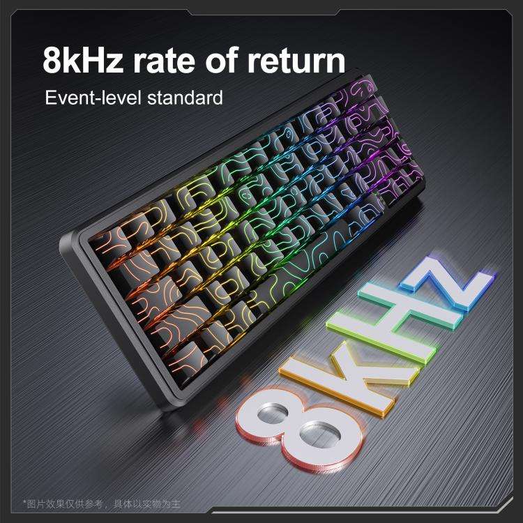 ONIKUMA G67 67-key RGB Wired Magnetic Axis Mechanical Gaming Keyboard(Black)