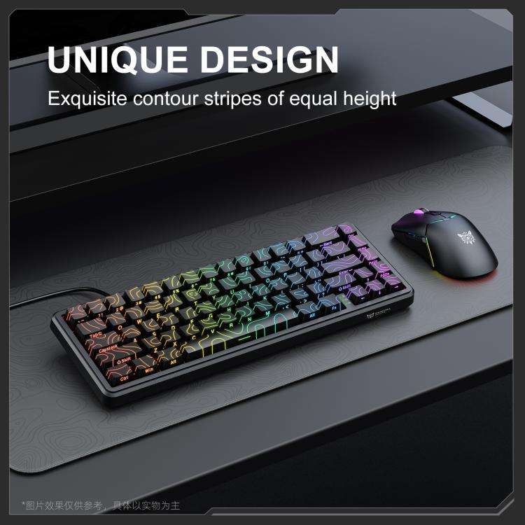 ONIKUMA G67 67-key RGB Wired Magnetic Axis Mechanical Gaming Keyboard(Black)