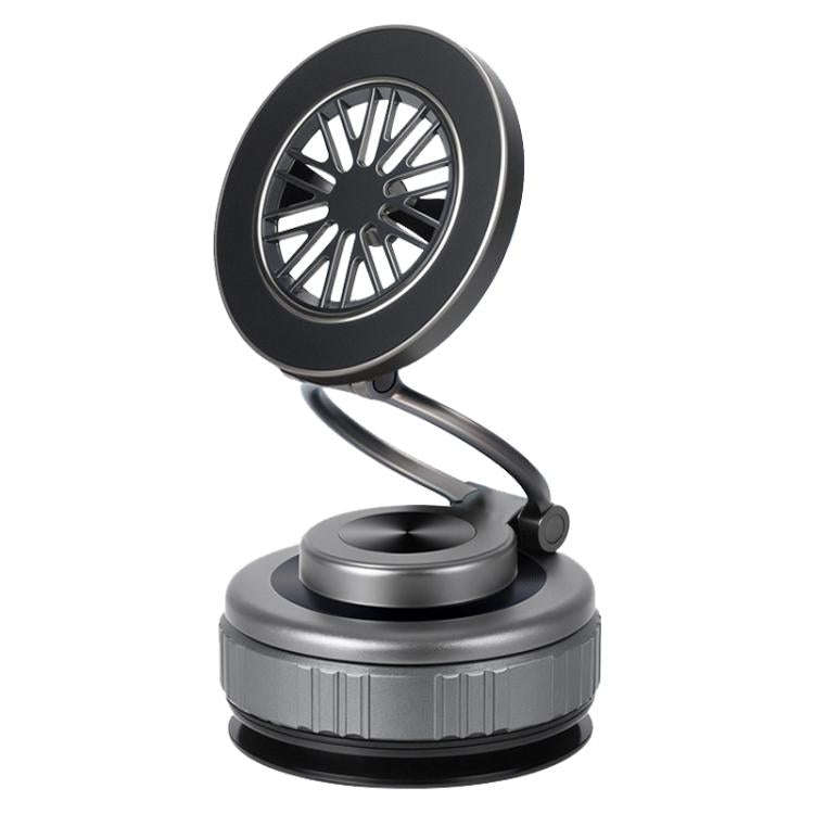 G511 360 Degree Rotating Vacuum Adsorption Magnetic Car Phone Holder(Tarnish)