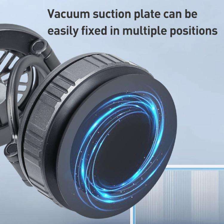 G511 360 Degree Rotating Vacuum Adsorption Magnetic Car Phone Holder(Tarnish)