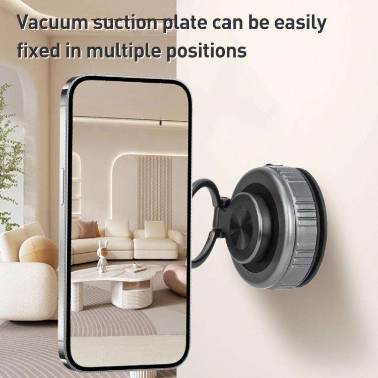 G511 360 Degree Rotating Vacuum Adsorption Magnetic Car Phone Holder(Tarnish)
