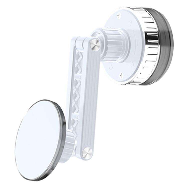 CC-T27 Vacuum Adsorption Car Magnetic Phone Holder(White)