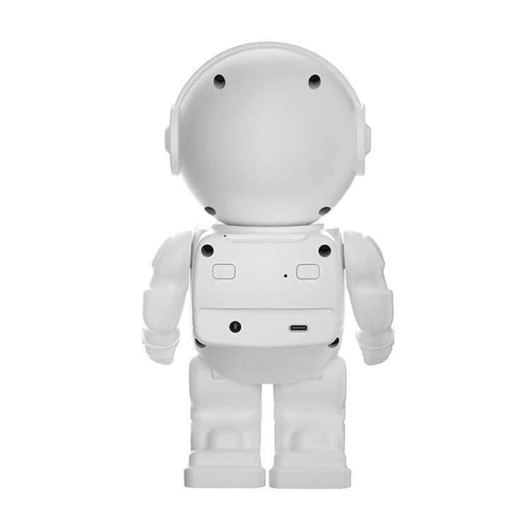 Astronaut Starry Projection Lamp Remote Control Laser Light, Style:Basic Version(White)