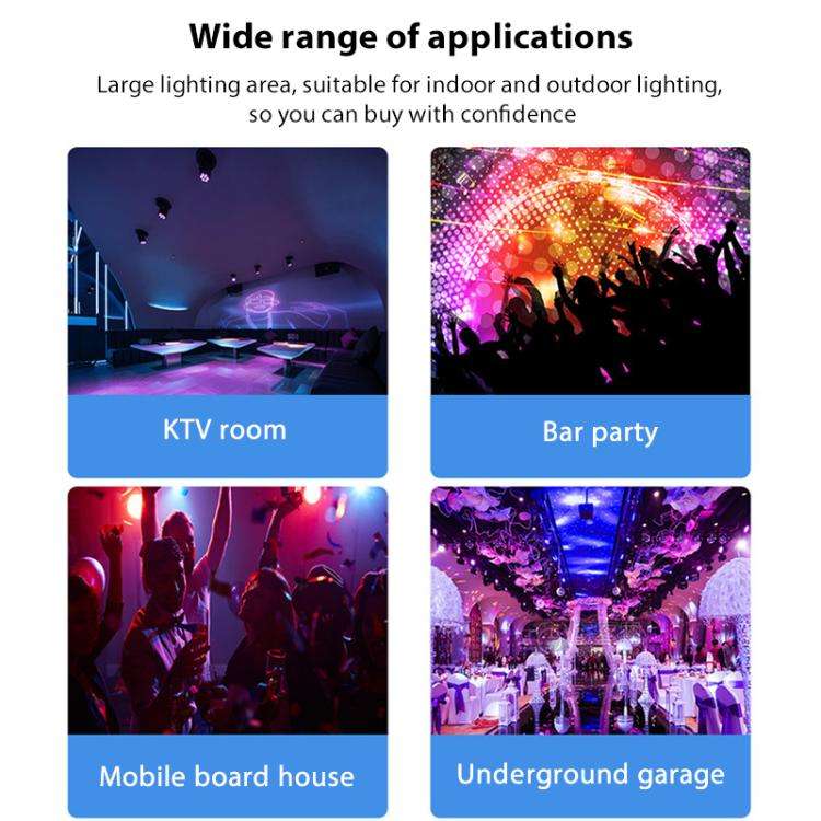 Mini Cylindrical Laser Light LED Stage Starry Projection Lamp, Style:With Remote Control(Black)