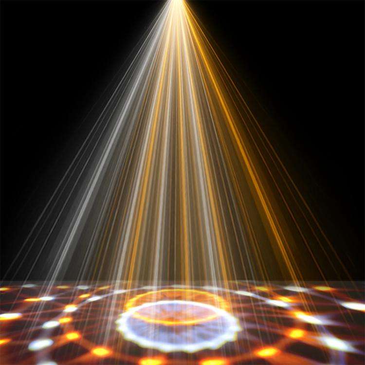 Sunflower Magic Ball Light LED RGB Rotating Stage Lamp, Style:Remote Control(6 Light Colors)