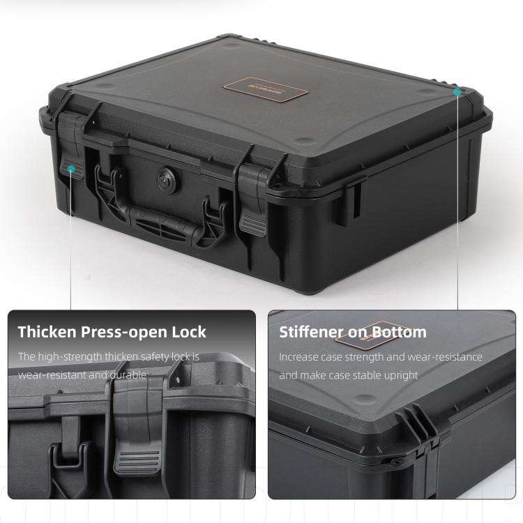 For DJI Mavic 4 Pro Sunnylife Safety Carrying Case Hard Travel Case Large Capacity Waterproof Sho...