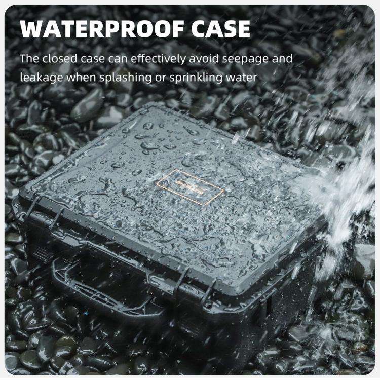 For DJI Mavic 4 Pro Sunnylife Safety Carrying Case Hard Travel Case Large Capacity Waterproof Sho...