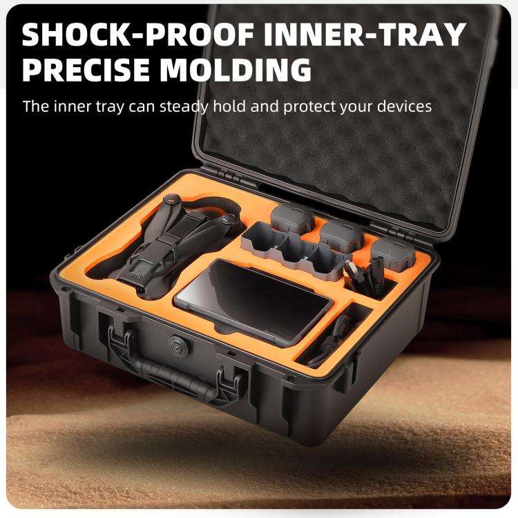 For DJI Mavic 4 Pro Sunnylife Safety Carrying Case Hard Travel Case Large Capacity Waterproof Sho...