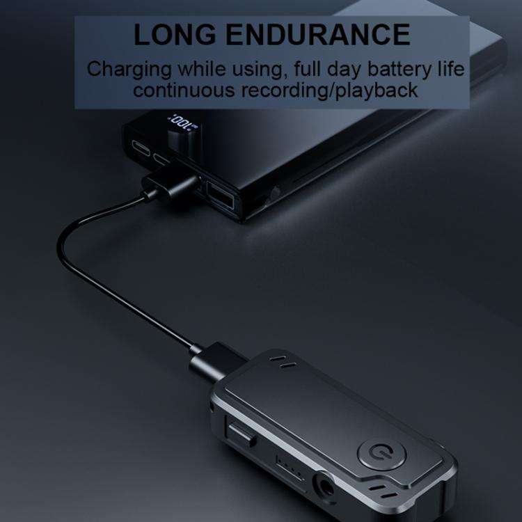 M01 Clip-on Digital Voice Recording Pen No Memory(Black)