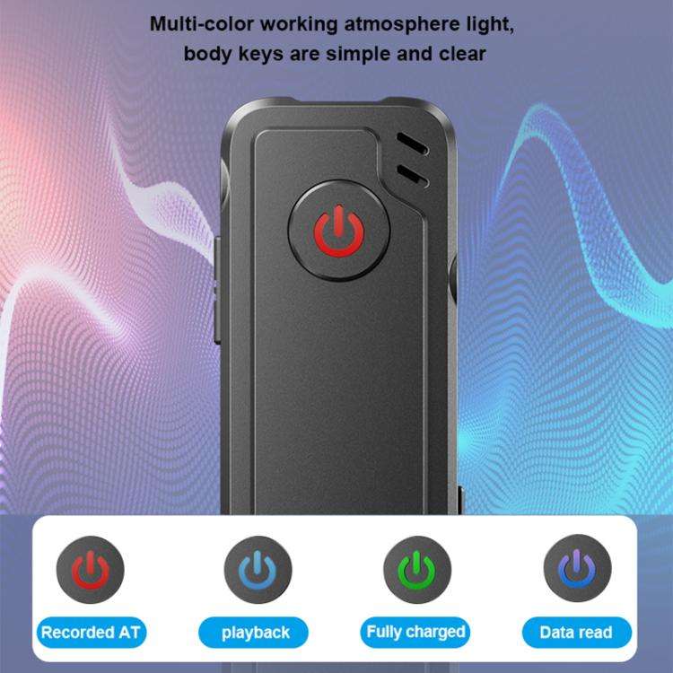 M01 Clip-on Digital Voice Recording Pen No Memory(Black)