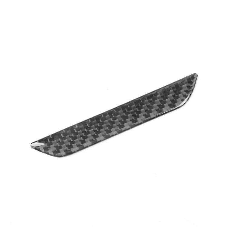 For Tesla Model 3 / Y / S / X Carbon Fiber Car Trunk Logo Decorative Sticker, Left and Right Driv...