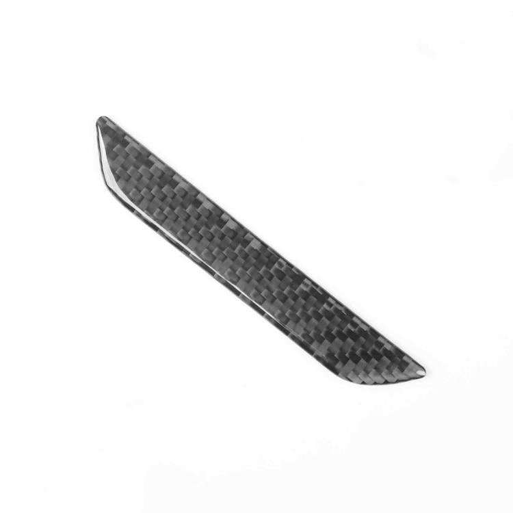 For Tesla Model 3 / Y / S / X Carbon Fiber Car Trunk Logo Decorative Sticker, Left and Right Driv...