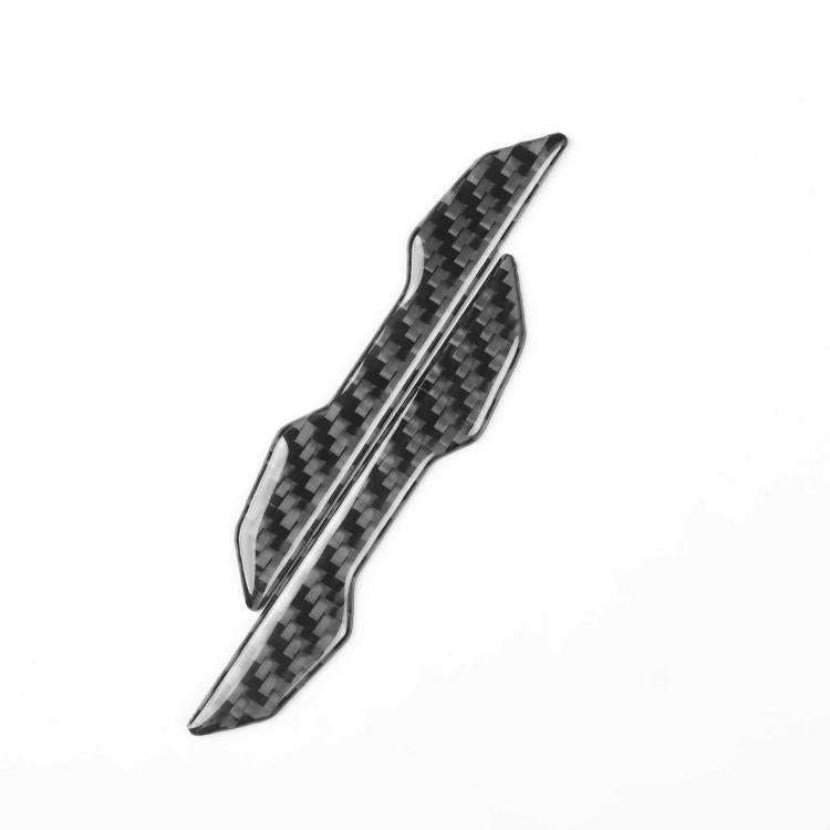 For Tesla Model 3 / Y / S / X 2pcs/Set Carbon Fiber Car Rearview Mirror Anti-collision Decorative...