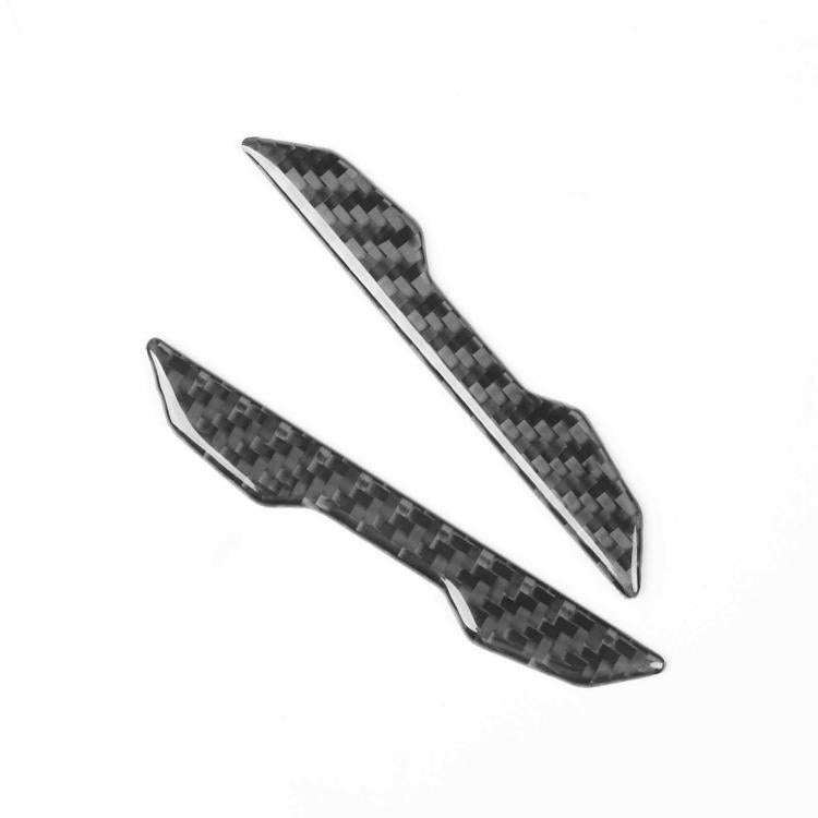 For Tesla Model 3 / Y / S / X 2pcs/Set Carbon Fiber Car Rearview Mirror Anti-collision Decorative...