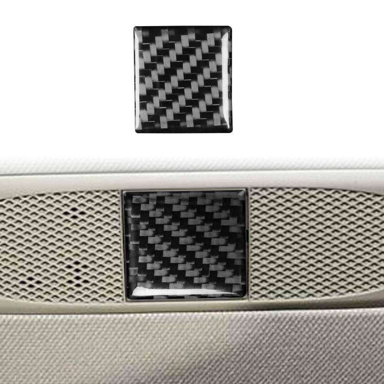 For Tesla Model 3 2019-2022 / Model Y 2019-2024 Carbon Fiber Car Emergency Light Button Decorativ...