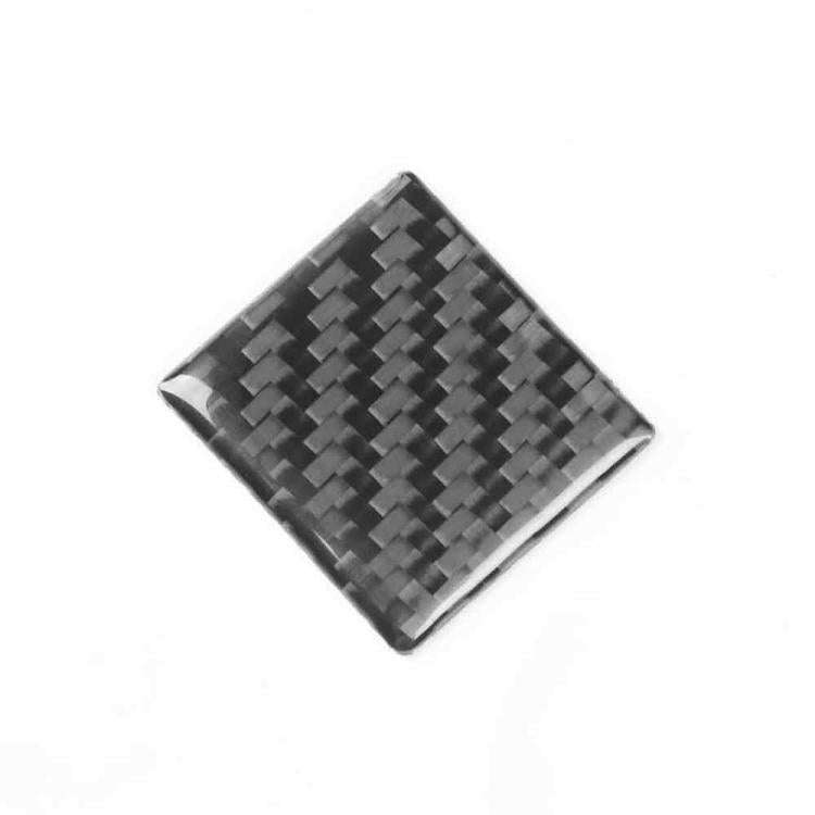 For Tesla Model 3 2019-2022 / Model Y 2019-2024 Carbon Fiber Car Emergency Light Button Decorativ...