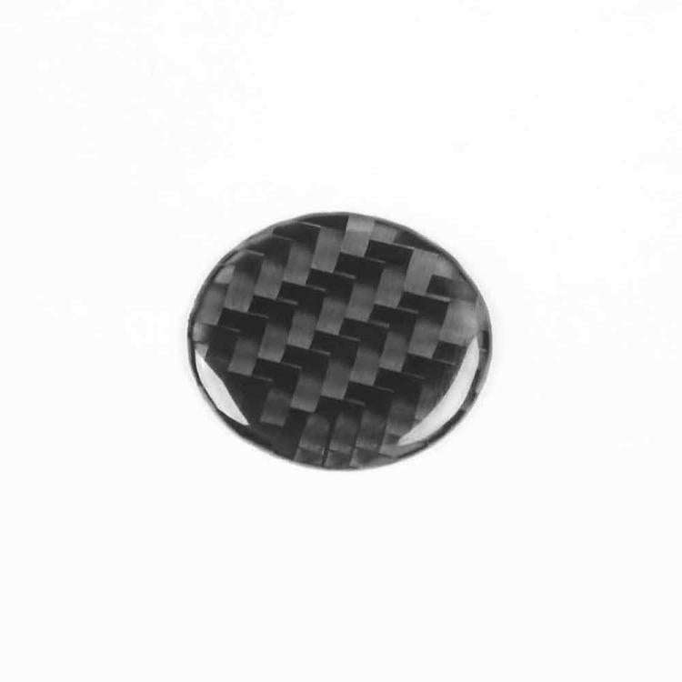 For Tesla Model 3 2023- Carbon Fiber Car Emergency Light Button Decorative Sticker, Left and Righ...